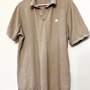 Banana Republic Light Brown Polo Shirt